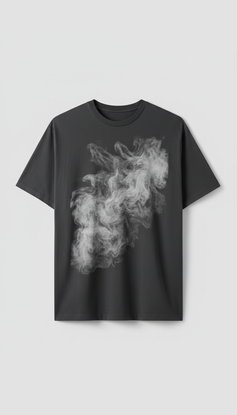Concrete Mist heavyweight tee