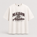 Maison Athletics Oversized T-Shirt – Off White