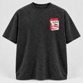 Diet Coke Vintage Pack Oversized T-Shirt – Washed Charcoal